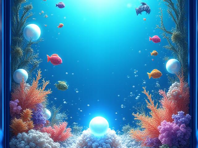 オーシャンハーモニー - 海の生物と真珠のパチンコ台